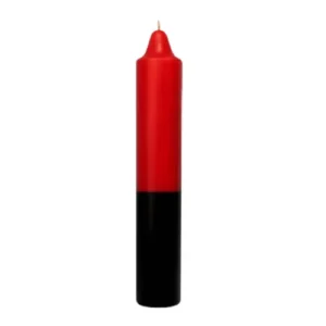 Red And Black Candle